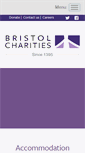 Mobile Screenshot of bristolcharities.org.uk